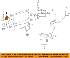 Türkontaktschalter - Door Jamp Switch  Corvette C6 05-13